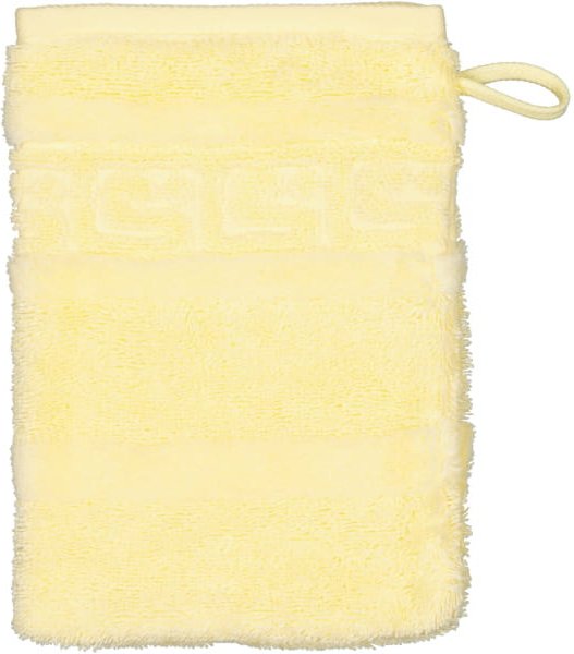 Cawö - Noblesse Uni 1001 - Farbe: honig - 581 - Waschhandschuh 16x22 cm