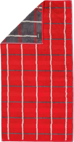 Cawö - Noblesse Square 1079 - Farbe: rot - 27 - Handtuch 50x100 cm