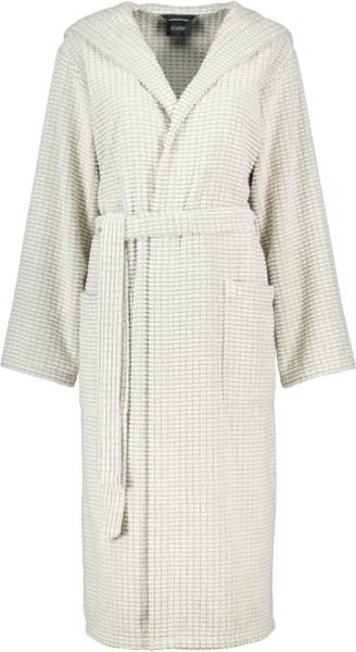 Cawö Bademäntel Damen Kapuze Kapuze 6137 - Farbe: natur-zirbe - 34 - XL