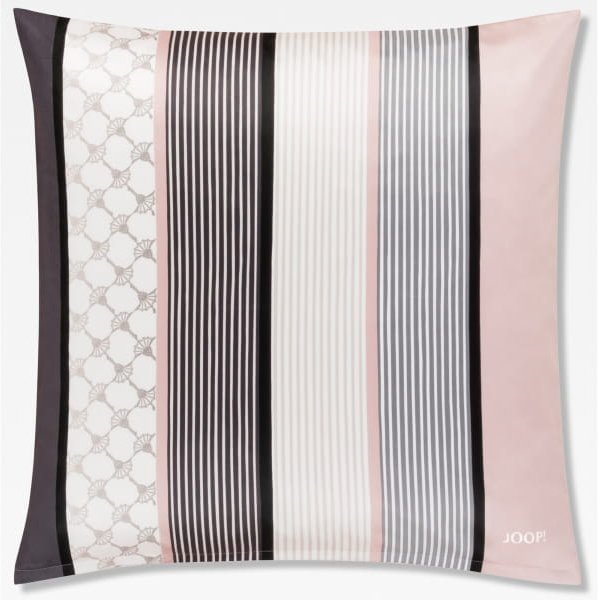 JOOP Bettwäsche Cornflower Stripes 4069 - Farbe: Deep Rose - 11 - Kissen 80x80 cm