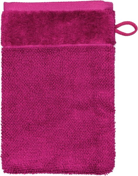 Möve Bamboo Luxe - Farbe: berry - 266 (1-1104/5244) - Waschhandschuh 15x20 cm