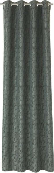 JOOP! Vorhang Gardine Ornament mit Ösen - Größe: 140x250 cm - Farbe: Agave - 090