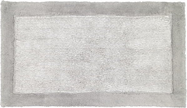 Cawö Home - Badteppich Luxury Home Two-Tone 590 - Farbe: platin - 76 - 70x120 cm