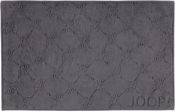 JOOP Uni Cornflower Badematte 1670 - 50x80 cm - Farbe: anthrazit - 774