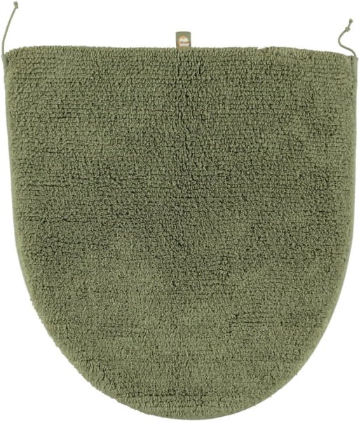 Rhomtuft - Badteppiche Prestige - Farbe: olive - 404 - Deckelbezug 45x50 cm