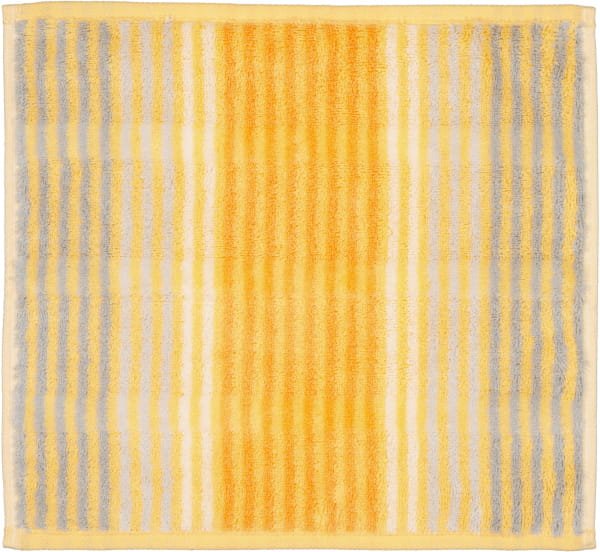 Cawö - Noblesse Cashmere Streifen 1056 - Farbe: melba - 35 - Seiflappen 30x30 cm