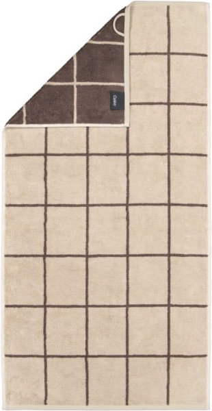 Cawö Handtücher Park Check 6226 - Farbe: leinen - 33 - Handtuch 50x100 cm