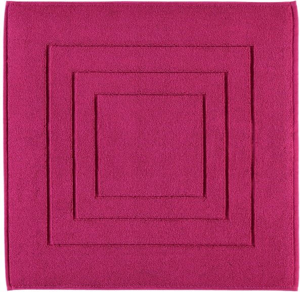 Vossen Badematten Feeling - Farbe: cranberry - 3770 - 60x60 cm