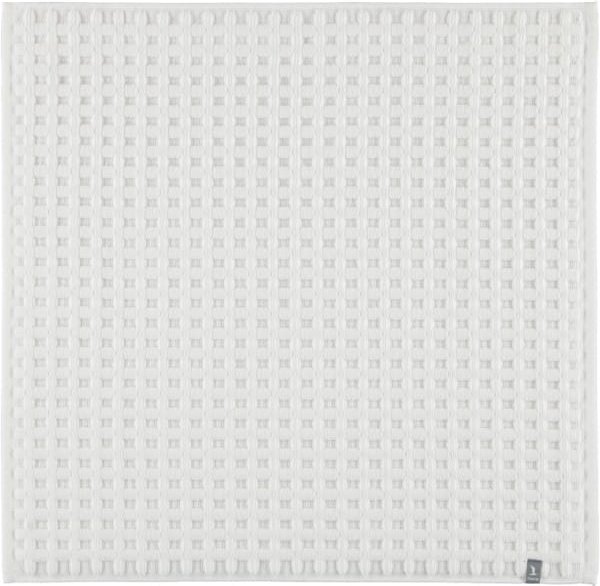 Möve Badteppich - Piquee - Größe: 60x60 cm - Farbe: snow - 001 (1-0798/8127)