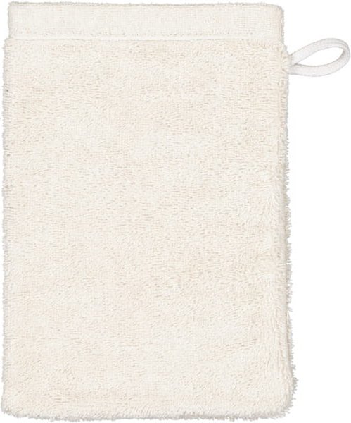 Cawö Handtücher Life Style Uni 7007 - Farbe: travertin - 366 - Waschhandschuh 16x22 cm