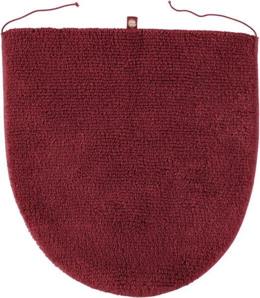 Rhomtuft - Badteppiche Prestige - Farbe: marsala - 391 - Deckelbezug 45x50 cm