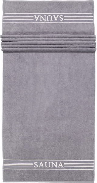 frottana Saunatücher Sauna - Farbe: stone - 850 - 80x200 cm