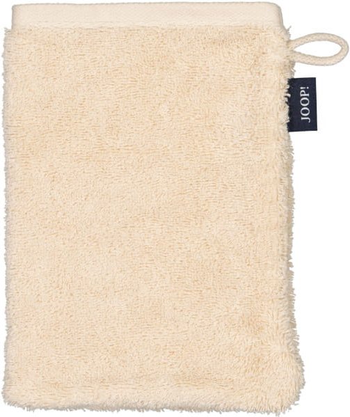 JOOP! Handtücher Split Doubleface 1712 - Farbe: Natur - 36 - Waschhandschuh 16x22 cm