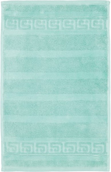Cawö - Noblesse Uni 1001 - Farbe: 474 - agavegrün - Gästetuch 30x50 cm