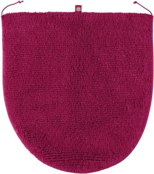 Rhomtuft - Badteppiche Prestige - Farbe: himbeer - 303 - Deckelbezug 45x50 cm