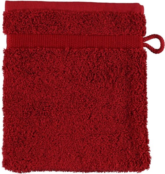 Rhomtuft - Handtücher Princess - Farbe: cardinal - 349 - Waschhandschuh 16x22 cm