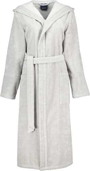 JOOP! Classic - Damen Bademantel - Kapuze 1617 - Farbe: 76 - silber