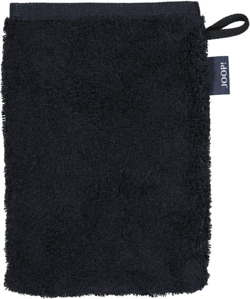 JOOP! Classic - Doubleface 1600 - Farbe: Schwarz - 90 - Waschhandschuh 16x22 cm