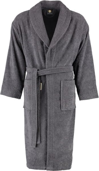 Rhomtuft - Bademantel Sir & Lady - Unisex - Farbe: zinn - 02