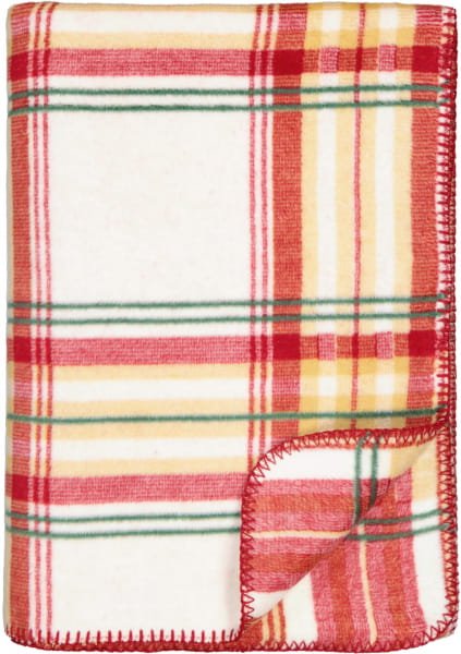 Villeroy & Boch Wohndecken Tartan Delight - Farbe: Rot - 150x200 cm