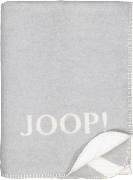JOOP! Wohndecken Leaf - Farbe: Stein - 150x200 cm
