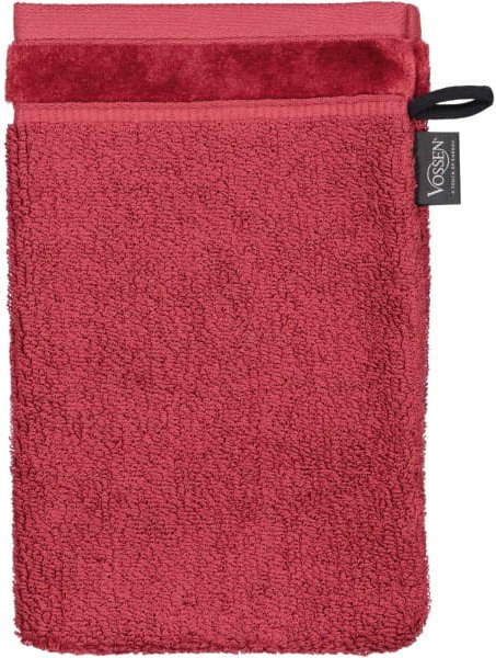 Vossen Handtücher Pure - Farbe: red rock - 3810 - Waschhandschuh 16x22 cm