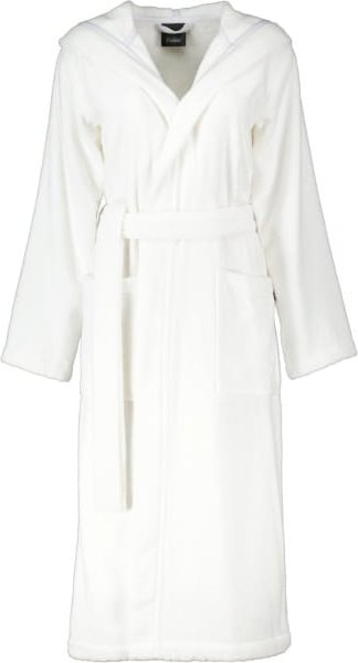 Cawö Home Damen Bademantel Kapuze 827 - Farbe: weiß - 67 - XS