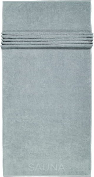 Cawö Saunatücher Pure 6501 - Farbe: mystic green - 426 - 80x200 cm