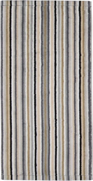 Cawö - Life Style Streifen 7048 - Farbe: 37 - kiesel - Handtuch 50x100 cm