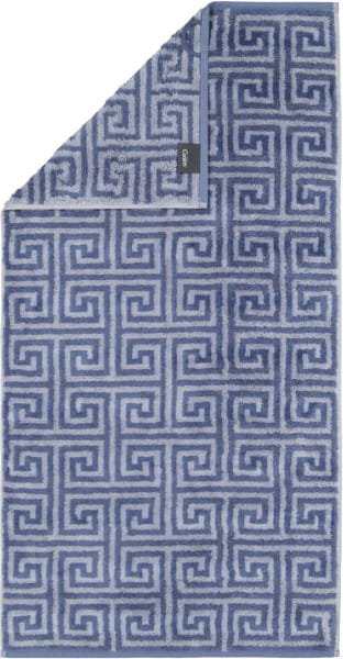 Cawö Handtücher Noblesse Elegance Allover 1088 - Farbe: nachtblau - 11 - Handtuch 50x100 cm