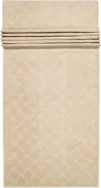 JOOP Uni Cornflower 1670 - Farbe: sand - 375 - Saunatuch 80x200 cm