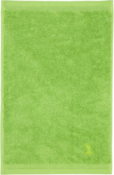 Möve - Superwuschel - Farbe: peridot - 658 (0-1725/8775) - Gästetuch 30x50 cm