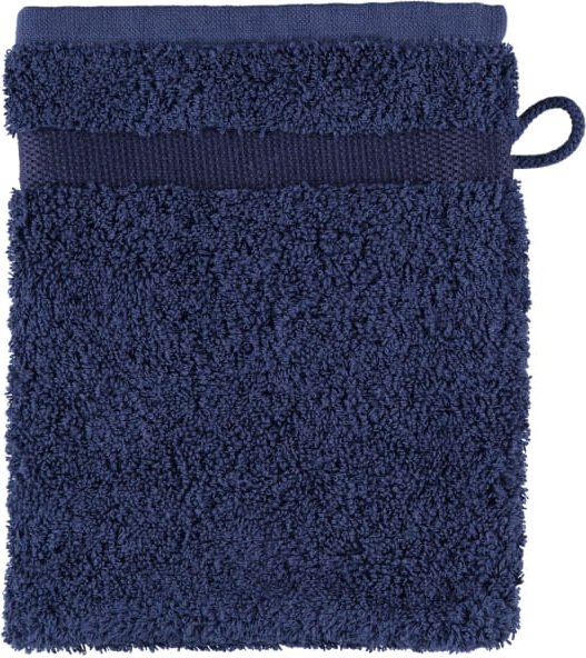 Rhomtuft - Handtücher Princess - Farbe: kobalt - 84 - Waschhandschuh 16x22 cm