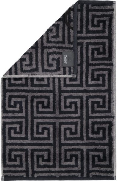 Cawö Handtücher Noblesse Elegance Allover 1088 - Farbe: anthrazit - 97 - Gästetuch 30x50 cm