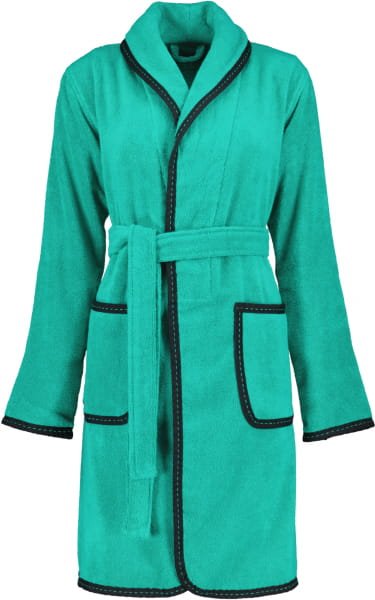 Vossen Bademäntel Damen Schalkragen Limbo - Farbe: oasis - 5715 - XS
