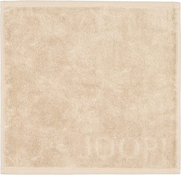 JOOP Uni Cornflower 1670 - Farbe: sand - 375 - Seiflappen 30x30 cm