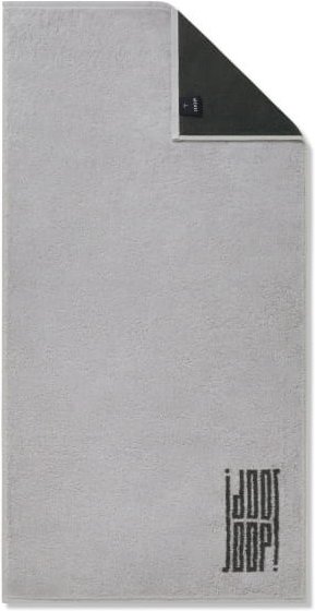 JOOP! Handtücher Bars Doubleface 1724 - Farbe: Platin - 77 - Handtuch 50x100 cm