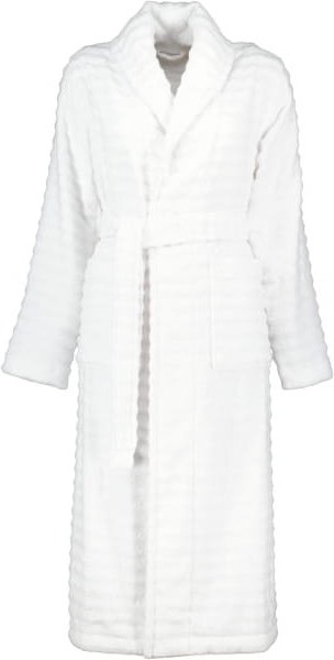 Vossen Bademäntel Damen Schalkragen Coco - Farbe: weiß - 0300 - XL