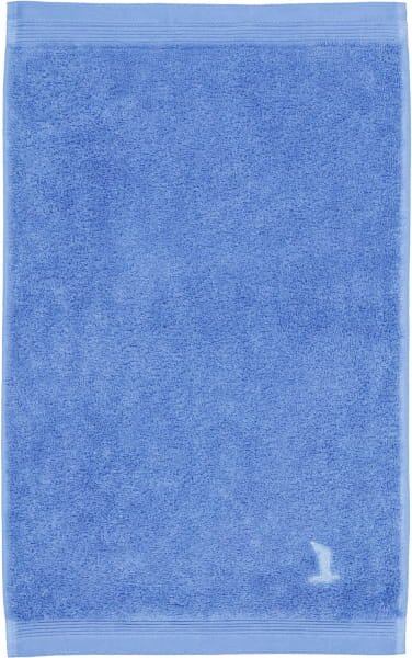 Möve - Superwuschel - Farbe: cornflower - 410 (0-1725/8775) - Gästetuch 30x50 cm