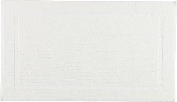 Rhomtuft - Badematte Pearl 51 - Farbe: weiß - 01 - 70x120 cm