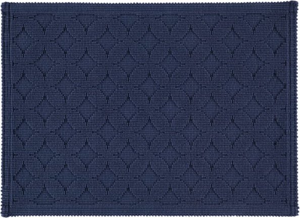 Rhomtuft - Badematte Seaside - Farbe: kobalt - 84 - 50x70 cm
