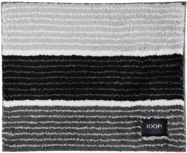 JOOP! Badteppich Lines 286 - Farbe: Anthrazit - 069 - 50x60 cm