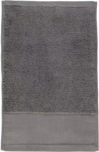 Rhomtuft - Handtücher Comtesse - Farbe: zinn - 02 - Gästetuch 30x50 cm