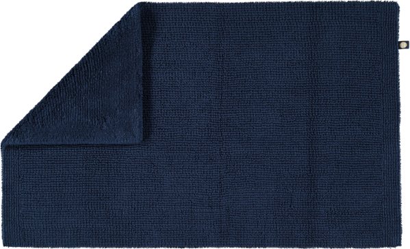 Rhomtuft - Badteppich Pur - Farbe: kobalt - 84 - 60x100 cm
