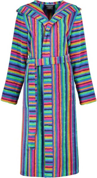 Cawö Bademäntel Damen Kapuze Kapuze 7076 - Farbe: multicolor - 84 - XS