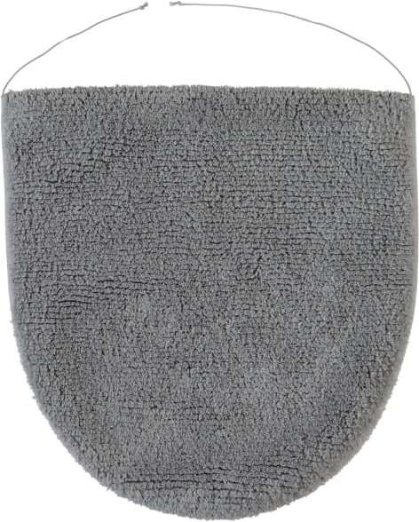 Rhomtuft - Badteppiche Prestige - Farbe: kiesel - 85 - Deckelbezug 45x50 cm