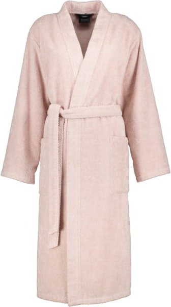 Cawö Damen Bademantel Pure 5222 - Farbe: puder - 383