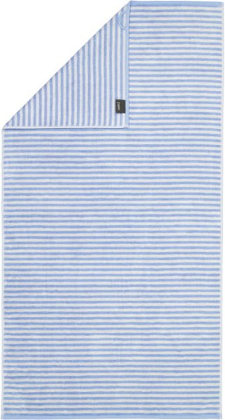 Cawö - Campus Ringel 955 - Farbe: sky - 10 - Duschtuch 70x140 cm