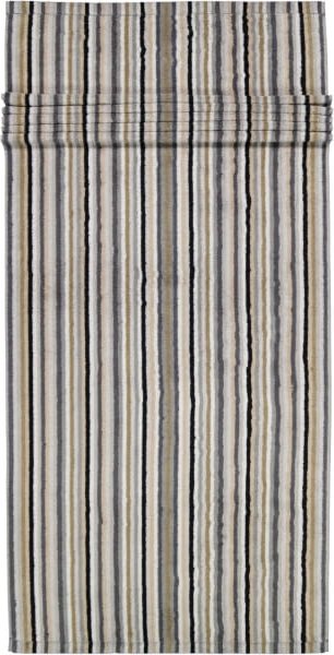 Cawö - Life Style Streifen 7048 - Farbe: 37 - kiesel - Saunatuch 70x180 cm
