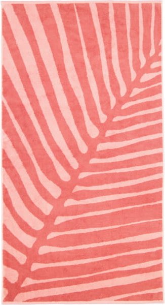 Villeroy & Boch Handtücher Coordinates Leaf 2558 - Farbe: coral - 22 - Duschtuch 80x150 cm